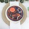 8 Ct. Nerf Round Paper Dessert Plates 7" Disposable Party Plates for Action-Packed Celebrations
